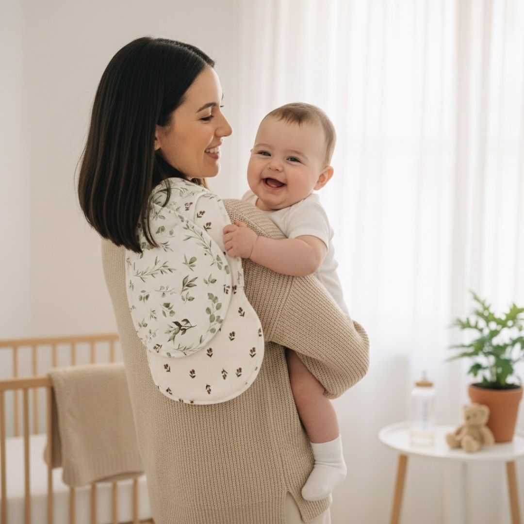 Spring Field Organic Burp Cloth Set 021
